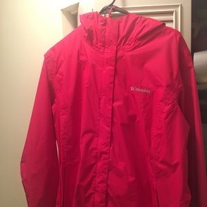 Great condition Columbia rain jacket!!